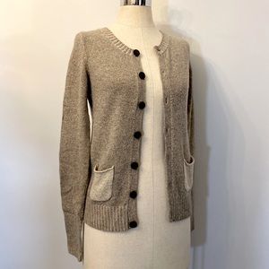 Tna Wool Cardigan with two tone pockets